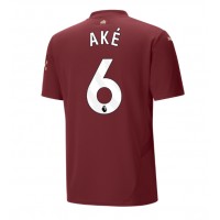 Camiseta Manchester City Nathan Ake #6 Tercera Equipación Replica 2024-25 mangas cortas